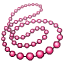 Рассветные бусы bead_pink