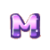 Мерцающая буква М